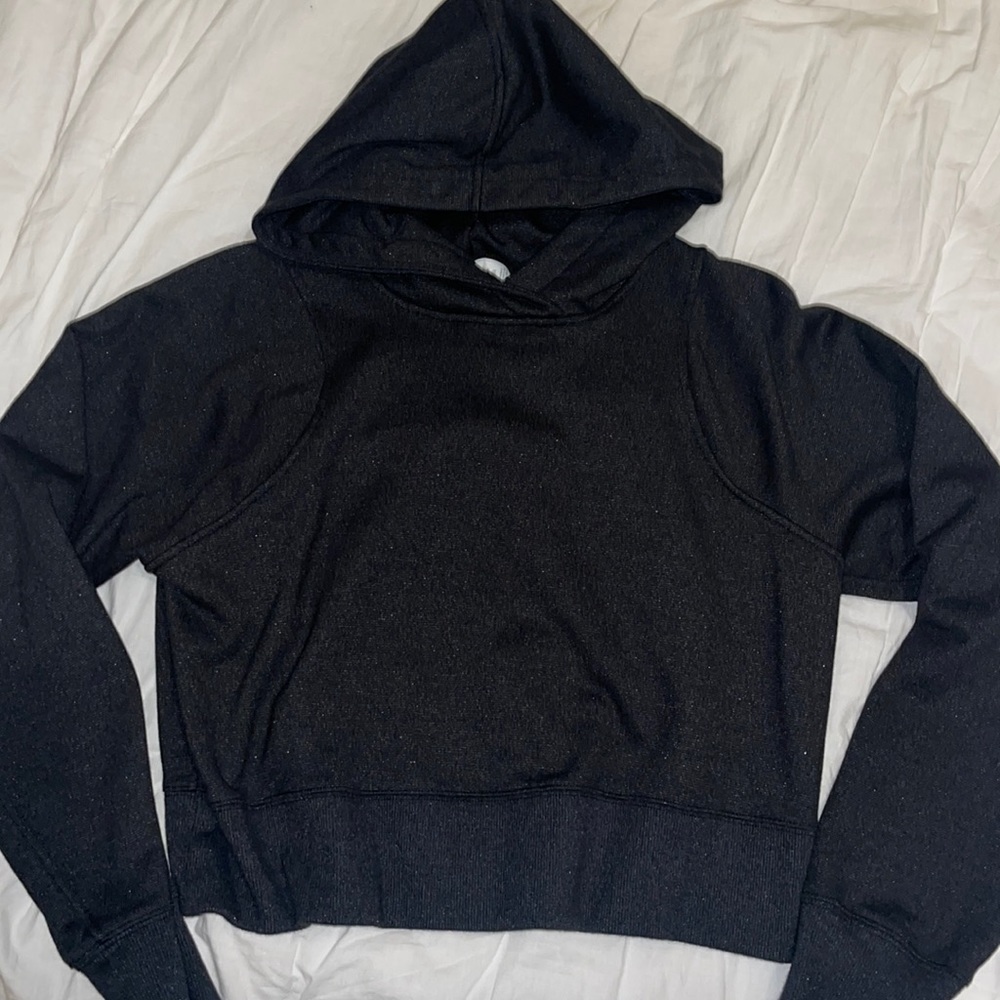 Loungeful Cropped Hoodie *Sparkle